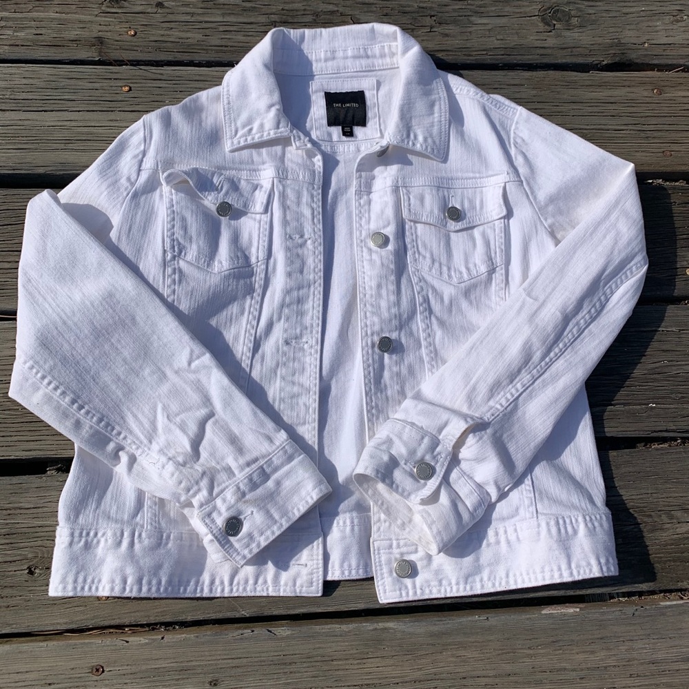 Limited White Denim Jacket